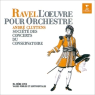 1875-1937/Ma Mere L'oye Valses Nobles Et Sentimentales Cluytens / Paris Conservatory O