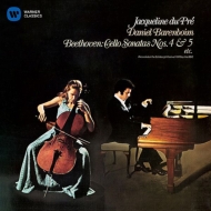١ȡ1770-1827/Cello Sonata 4 5  Du Pre(Vc) Barenboim(P) +variations
