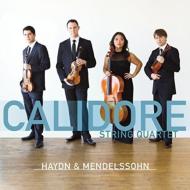 メンデルスゾーン（1809-1847）/String Quartet 2 ： Calidore Sq +haydn： String Quartet 76