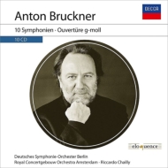 交響曲全集 シャイー指揮コンセルトヘボウ管、ベルリン放送響（10CD 