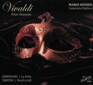 ǥ1678-1741/Four Seasons Hossen(Vn) Camerata Orphica +tartini Devil's Trill Geminiani La