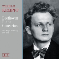 ١ȡ1770-1827/Piano Concerto 1 3 4 5  Kempff(P) Van Kempen / Raabe / +piano Works (1925-1