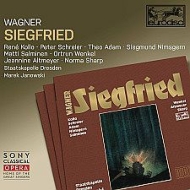 Siegfried : Janowski / Staatskapelle Dresden, Kollo, Schreier, T.Adam, Nimsgern, Salminen, etc (1982 Stereo)(4CD)