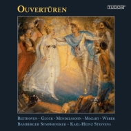 ˥Хʴɸڡ/Overtures-gluck Mozart Cherubini Beethoven Weber Mendelssohn Steffens / Bamberg So