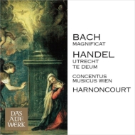Хåϡ1685-1750/Magnificat Harnoncourt / Cmw Etc +handel Utrecht Te Deum