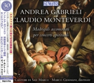 ƥǥ1567-1643/Madrigals Adapted For Use As Sacred Music Gemmani / I Cantori Di San Marco +a. g