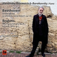 ١ȡ1770-1827/Diabelli Variations Rabinovitch(P) +brahms Piano Sonata 3
