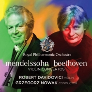 ١ȡ1770-1827/Violin Concerto Davidovici(Vn) G. nowak / Rpo +mendelssohn Concerto