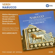 ヴェルディ（1813-1901）/Nabucco： Muti / Po Manuguerra Lucchetti Ghiaurov Scotto Obraztsova