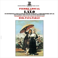  (1823-1892)/Symphonie Espagnole Norwegian Rhapsody Amoyal(Vn) Paray / Monte-carlo National Oper