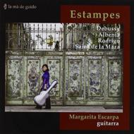 Margarita Escarpa: Estampes-debussy, Albeniz, Rodrigo, De La Maza