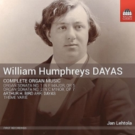 ディアス、ウィリアム・ハンフリーズ（1864-1903）/Organ Sonata 1 2 ： Lehtola +arthur Bird