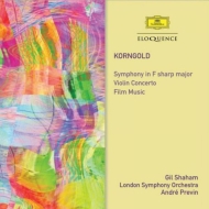 Symphony, Violin Concerto, Film Music : Previn / London Symphony Orchestra, Gil Shaham(Vn)(2CD)