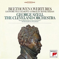 ベートーヴェン（1770-1827）/Overtures： Szell / Cleveland O (Hyb)