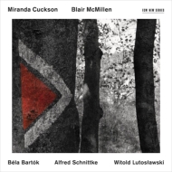 ヴァイオリン作品集/Bartok Schnittke： Violin Sonata 2 Lutoslawski： Partita： Cuckson(Vn) Mcmillen(P)