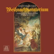 Weihnachts-Oratorium : Harnoncourt / Concentus Musicus Wien, Esswood, Equiluz, Nimsgern (1972)(2CD)