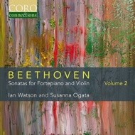 ١ȡ1770-1827/Violin Sonata 5 10  Susanna Ogata(Vn) Ian Watson(Fp)