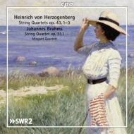 إĥ٥륯1843-1900/String Quartets Op 42  Minguet Q +brahms String Quartet 1