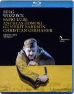 ベルク（1885-1935）/Wozzeck： Homoki Luisi / Philharmonia Zurich Gerhaher Barkmin Jovanovich