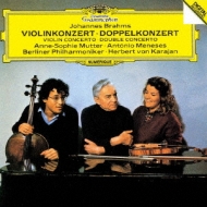 Violin Concerto, Double Concerto: Mutter(Vn)Meneses(Vc)Karajan / Bpo