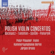ヴァイオリン作品集/Polish Violin Concertos： Plawner(Vn) J.bruns / Kammersymphonie Berlin