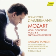 ⡼ĥȡ1756-1791/Violin Concerto 2 5  Sinfonia Concertante K 364  F. p.zimmermann Szulc / Bav
