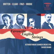String Orchestra Classical/Favourite English Strings-britten Elgar Finzi Bridge Oramo / Ostrobot