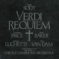 Requiem : Solti / Chicago Symphony Orchestra & Choir, L.Price, J.Baker, Luchetti, van Dam
