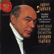 ɥ륶1841-1904/Cello Concerto Starker(Vc) Slatkin / St Louis So +bartok (Cello)viola Concerto