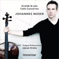 Cello Concerto: J.moser(Vc)Hrusa / Prague Philharmonia +lalo