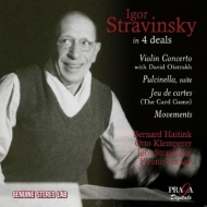 ストラヴィンスキー（1882-1971）/Violin Concerto Pulcinella Suite Etc： Oistrakh(Vn) Haitink / Klemperer / Stra