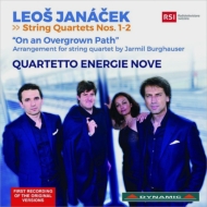 ヤナーチェク（1854-1928）/String Quartet 1 2 ： Quartetto Energie Nove +on An Overgrown Path