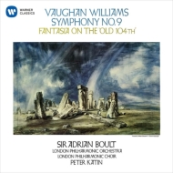 󡦥ꥢॺ1872-1958/Sym 9  Boult / Lpo (1969) +fantasia On The Old 104th Katin(P)
