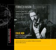 ブゾーニ（1866-1924）/Concerto For Piano ＆ Strings String Quartet 1 Etc： Chloe Mun(P) Belli / F. busoni