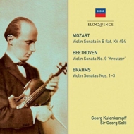 ブラームス（1833-1897）/Violin Sonata 1 2 3 ： Kulenkampff(Vn) Solti(P) +mozart： Sonata 40 Beethoven：