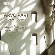 ڥȡ1935-/Da Pacem Domine-sacred Choral Works Klava / Latvian Radio Cho