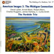 ˥Хʼڡ/Verdehr Trio American Images 3-the Michigan Connection-for Violin Clarinet  Piano