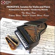 Violin Sonata, 1, 2, : Weiss Duo +rachmaninov, Tchaikovsky