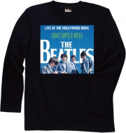 Live At The Hollywood Bowl Cover Black Long Sleeve Tee L