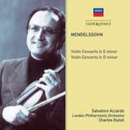 メンデルスゾーン（1809-1847）/Violin Concertos： Accardo(Vn) Dutoit / Lpo