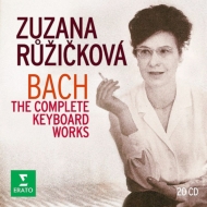 バッハ（1685-1750）/Comp. keyboard Works Recordings： Ruzickova(Cemb) (Ltd)