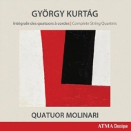 륿른1926-/Comp. works For String Quartet Quatuor Molinari