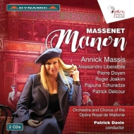 マスネ（1842-1912）/Manon： Davin / Wallonie Royal Opera Massis Liberatore P. doyen Joakim