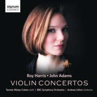 Violin Concerto: Waley-cohen(Vn)Litton / Bbc So +roy Harris