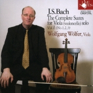 肌触りがいい Viola)cello バッハ（1685-1750 : Wolfer : 3, 2, 1, Suite, 小物