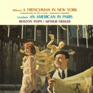 Rhapsody In Blue, An American In Paris: A.fiedler / Boston Pops O +milhaud