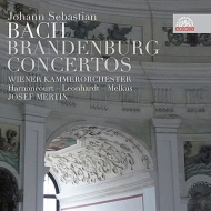 バッハ（1685-1750）/Brandenburg Concerto 1-6 ： Mertin / Vienna Konzerthauses Co Harnoncourt Leonhardt M