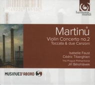 Violin Concerto No.2, Toccata & Due Canzoni : Isabelle Faust(Vn)Cedric Tiberghien(P)Jiri Belohlavek / Prague Philharmonia