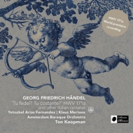 ヘンデル（1685-1759）/Cantatas： Koopman / Amsterdam Baroque O Y. a.fernandez(S) Mertens(B)