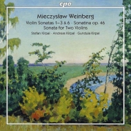 ヴァインベルグ（1919-1996）/Violin Sonata 1 2 3 6 Etc： S. kirpal G. kirpal(Vn) A. kirpal(P)